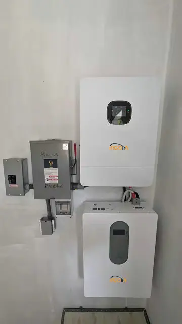 Solar inverter &amp; 5Kwh Lifepo4 battery installation combination