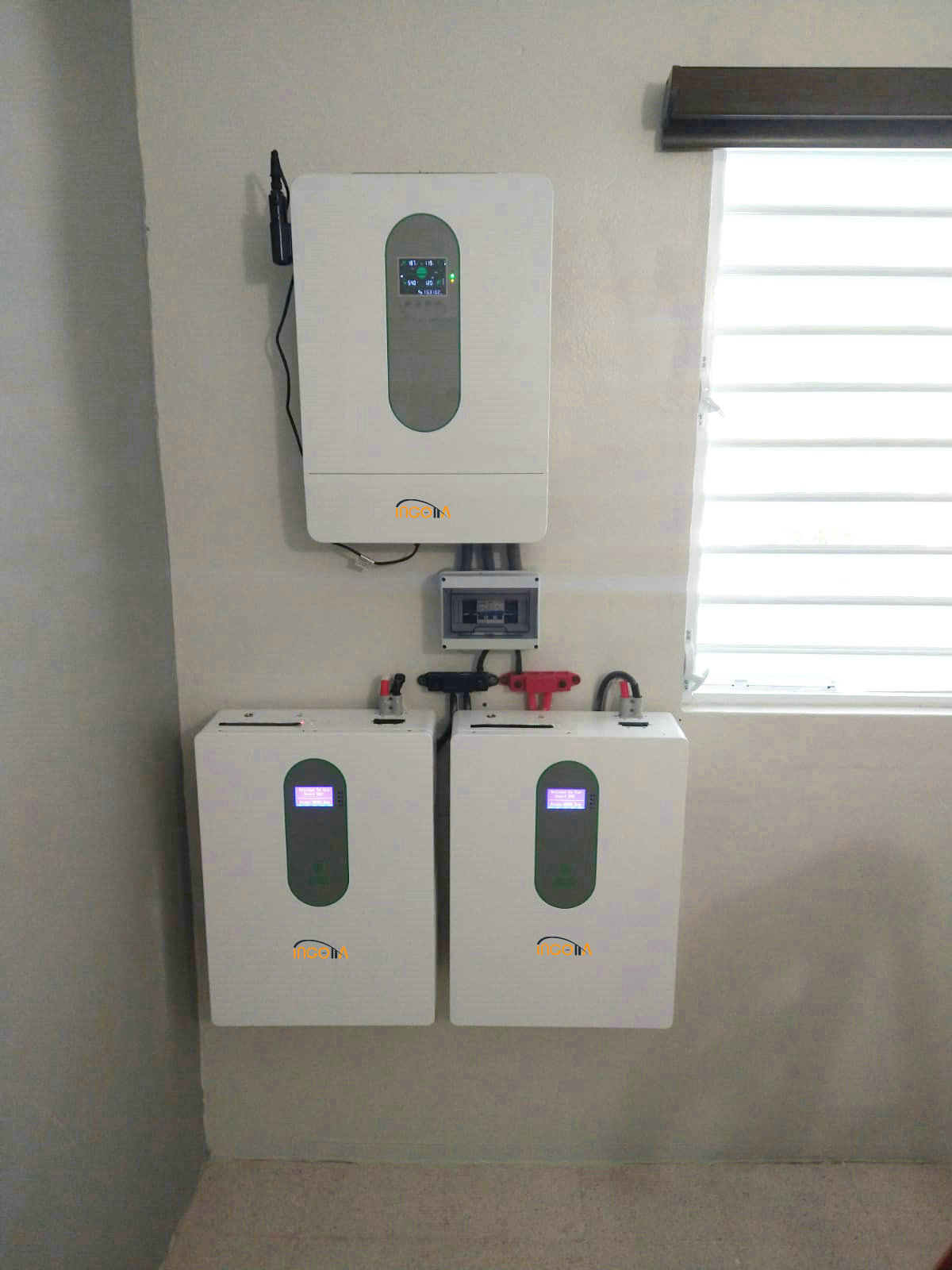 10KW Solar inverter &amp; 2*5kwh lifepo4 battery