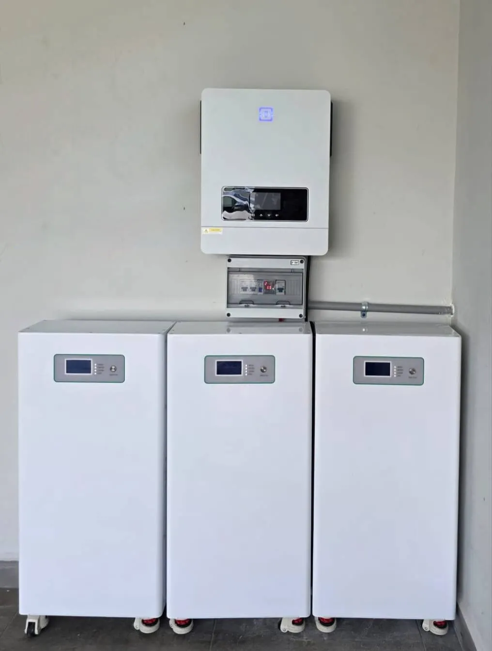 45kWh lithium iron phosphate battery installation project