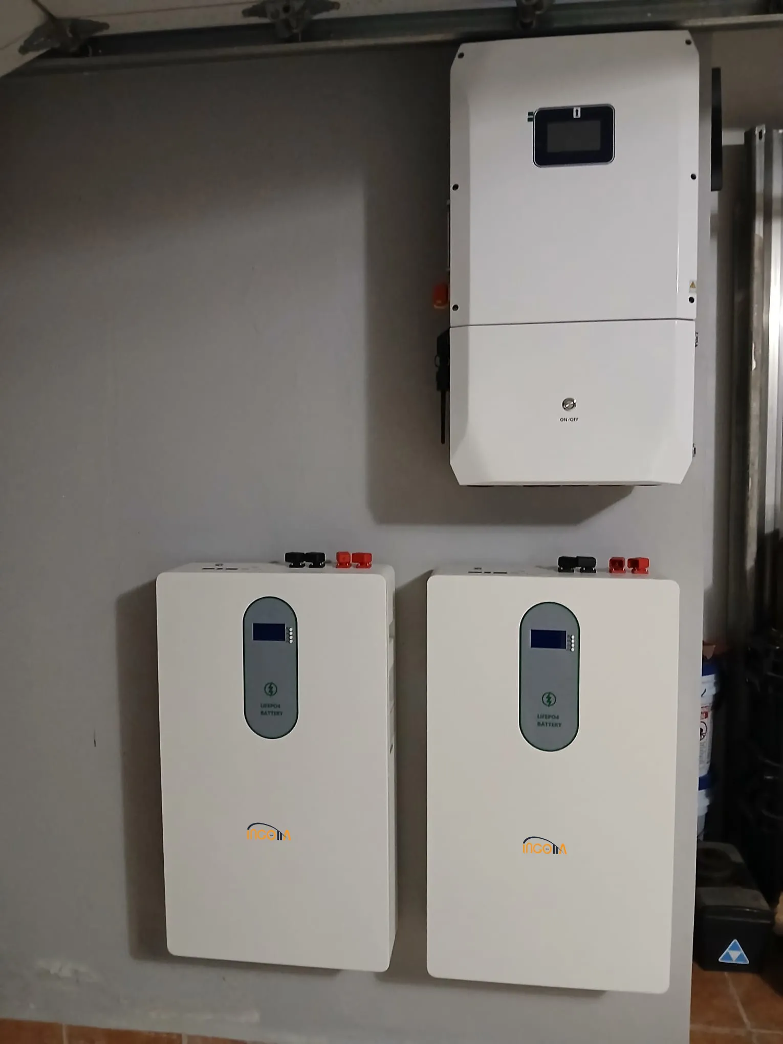 20KWh lifepo4 battery installation project