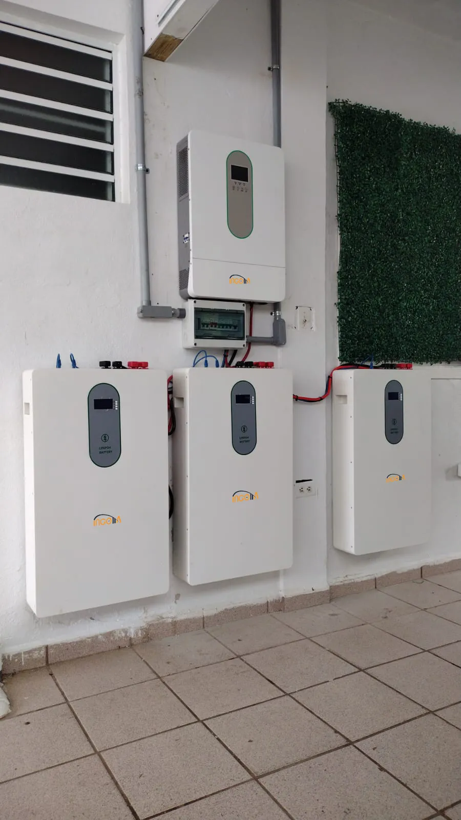 10kw hybrid inverter &amp; 30kwh lifepo4 battery